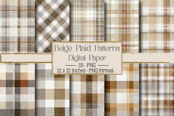 Beige Plaid Patterns: A Timeless Design Element for Modern Creations