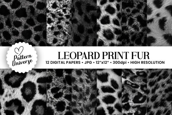Exploring the Versatility of Leopard Print Fur Seamless Patterns in Creative Projects