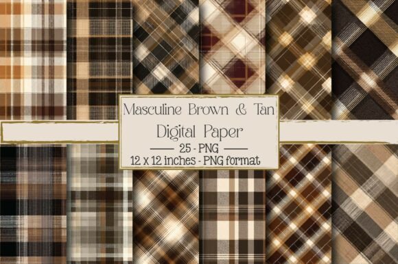 Masculine Brown Tan Plaid Patterns: A Practical Guide for Designers and Creators