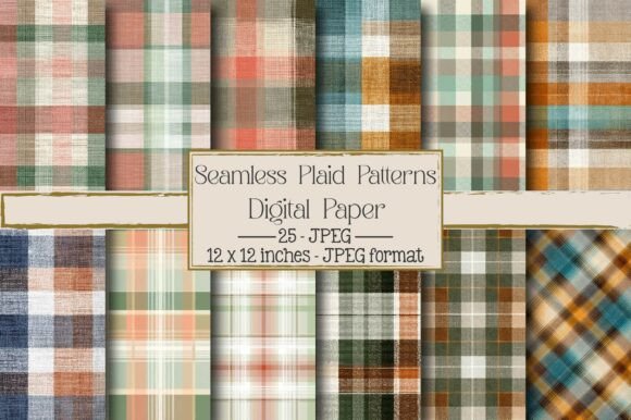 Seamless Plaid Patterns – A Must-Have for Creative Projects and Design Work