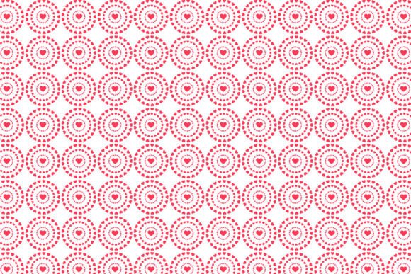 Valentine’s Day Circle Patterns Design: A Modern Approach to Celebrating Love in Art and Marketing